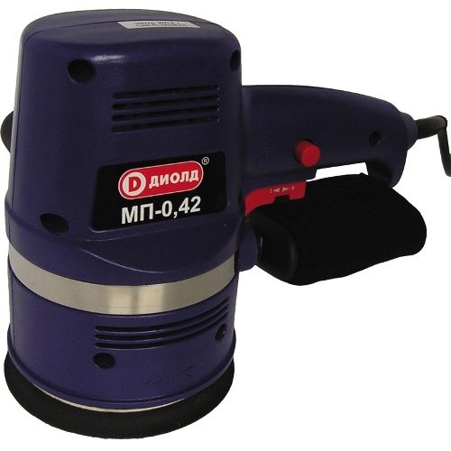 Диолд МП-0,42, полировальная машина, 420 Вт, эксцентрик, регулировка оборотов - фото1
