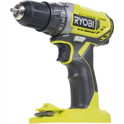RYOBI R18DD2-0 , Дрель-шуруповерт аккумуляторная, 18 В; 40 Нм; 0-400/0-1350 об/мин; сталь/дерево 10/32 мм; без АКБ и ЗУ, 1,42 кг, арт 32776 - фото1 RYOBI R18DD2-0 , Дрель-шуруповерт аккумуляторная, 18 В; 40 Нм; 0-400/0-1350 об/мин; сталь/дерево 10/32 мм; без АКБ и ЗУ, 1,42 кг, арт 32776 - фото1