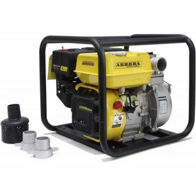 Aurora AMP 50C, Мотопомпа для чистой воды, 7 л.с/5,15 кВт, 24000 л/час, 30 м/7м, 24 кг - фото1