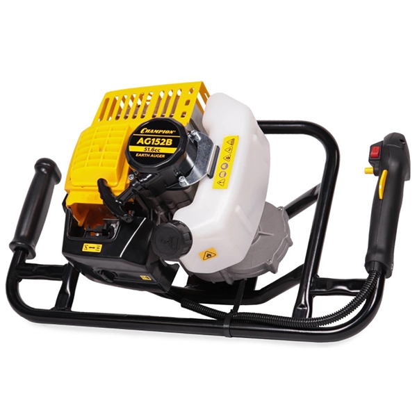 CHAMPION AG152B, Мотобур, 1,46 кВт, 51,6 м.куб., 0,9 л, шнек 20*250 мм