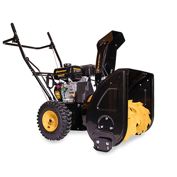 Champion ST656 , Снегоотбрасыватель, 5,5 л.с4.1 кВт, захват шир.56см., 5F2R колеса, ручн запуск - фото1