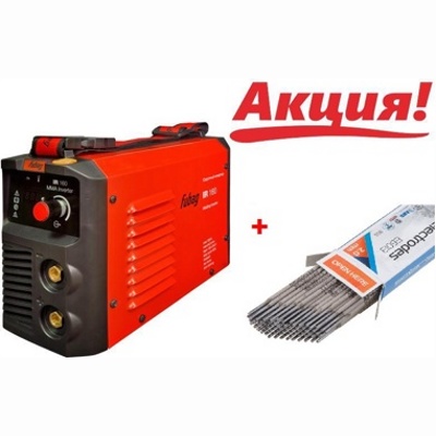 FUBAG IR 160, Инвертор сварочный, 20-160А, ПВ 40%, 1,6-4,0 мм, 3,8 кг, арт 24527 - фото1