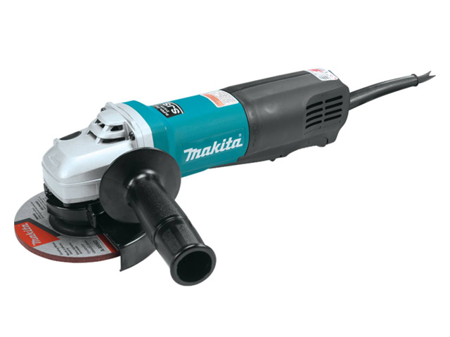 Makita 9565PCV, Углошлифмашина (болгарка), 125мм, 1400Вт, 2800-11000 об\м, 1.8кг, кор, плавный пуск, курков выкл - фото1 Makita 9565PCV, Углошлифмашина (болгарка), 125мм, 1400Вт, 2800-11000 об\м, 1.8кг, кор, плавный пуск, курков выкл - фото1