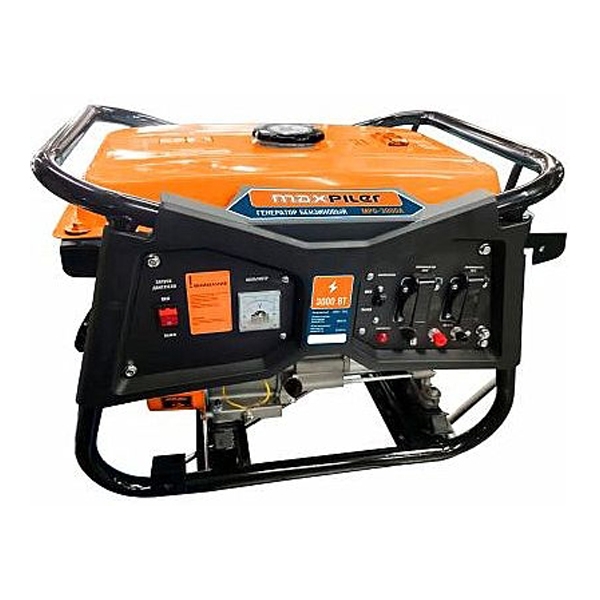 P.I.T. MPG-5500С, Генератор бензиновый, 5,5/5 кВт,13 л.с.,25 л., мед. обм.двиг. - фото1