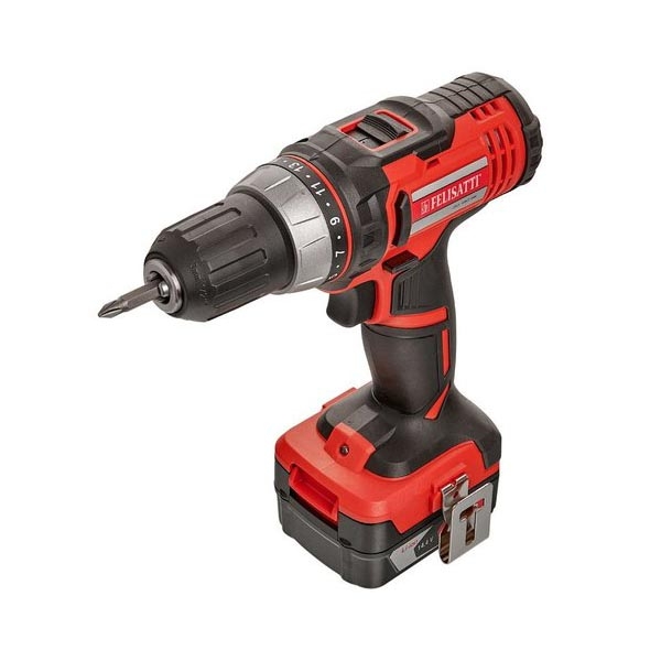 Felisatti ДА-10/14,4Л3(М), Дрель-шуруповерт аккумуляторная,14,4В., 2АКБ Li-ion,2,0A*h, 2-х ск. - фото1