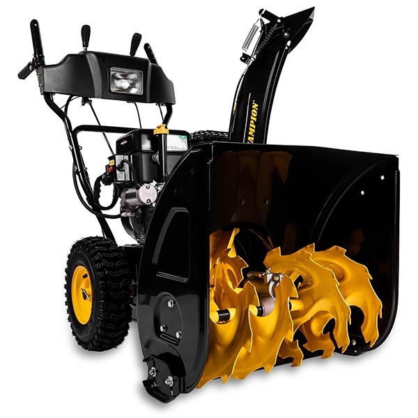 CHAMPION ST656BS, Снегоотбрасыватель, 6,5 л.с.,захват шир.56 см, 6F/2R колеса,бак 3 л - фото1