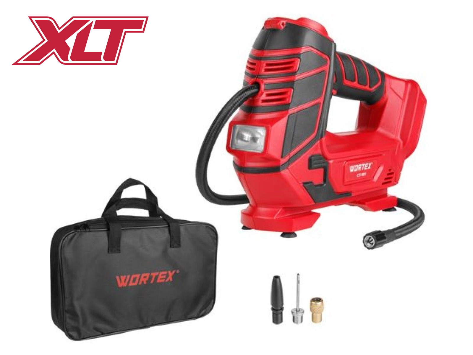 Аккум. компрессор WORTEX CTI 1811 SOLO в кор. ALL1 XLT 18 В, 11 бар, 12 л/мин, без Акб и Зу Аккум. компрессор WORTEX CTI 1811 SOLO в кор. ALL1 XLT 18 В, 11 бар, 12 л/мин, без Акб и Зу