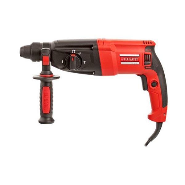 Felisatti П-26/800ЭР(М), Перфоратор, 800Вт, 3,0Дж, SDS-Plus. 3 реж., 0-1100об/мин, макс. диаметр 26мм, щет. реверс, кейс - фото1