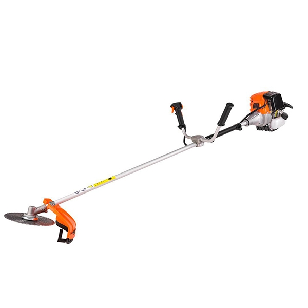 P.I.T. P38-C, Триммер бензиновый, 1,7л.с1,25 кВт, диск 40-зуб, ранцевый ремень, неразъемная штанга - фото1