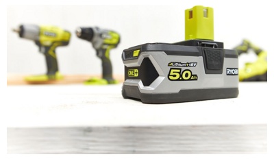 Ryobi RB 18 L 50 , Аккумулятор 5,0 Ач Li-ion, арт 25003 - фото2 Ryobi RB 18 L 50 , Аккумулятор 5,0 Ач Li-ion, арт 25003 - фото2