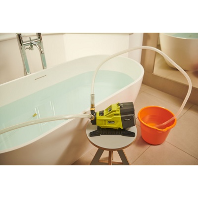 Ryobi R18TP-0 (без батареи) , Насос для перекачки воды  - фото2