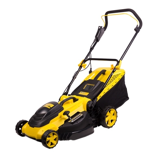 Champion EM4118, Электрическая газонокосилка, 220 В, 50 Гц, 1800 Вт, 420мм, 25-75мм, пласт.иткань, 50л Champion EM4118, Электрическая газонокосилка, 220 В, 50 Гц, 1800 Вт, 420мм, 25-75мм, пласт.иткань, 50л