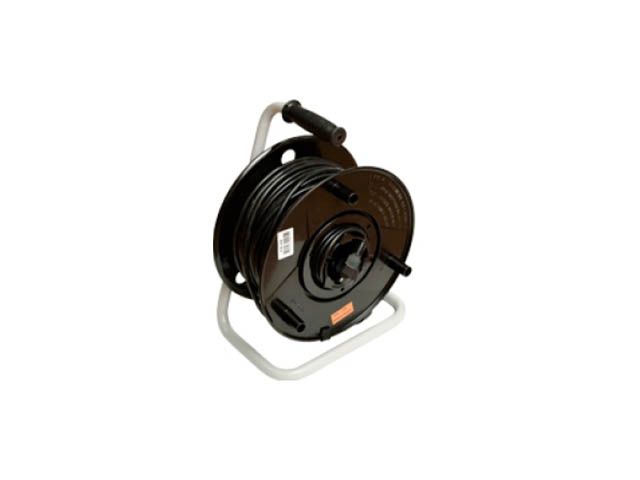 Удлинитель на катушке 30м (1 роз., 3.7кВт, с/з, ПВС 3х1,5) BYLECTRICA - фото1