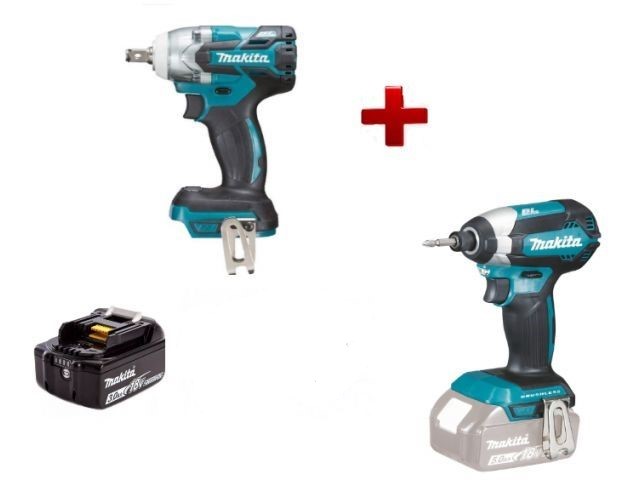 Аккум. ударный гайковерт MAKITA LXT DTW 285 Z в кор. + АКЦИЯ АКБ BL1860 со скидкой 50% Аккум. ударный гайковерт MAKITA LXT DTW 285 Z в кор. + АКЦИЯ АКБ BL1860 со скидкой 50%