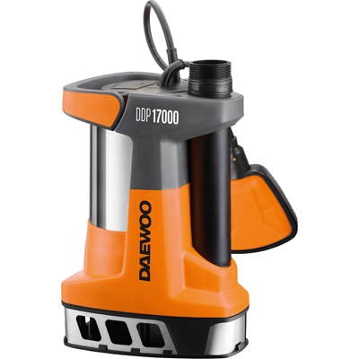 DAEWOO DDP 17000, Насос дренажный, 1300Вт, 17000 л/час, подъем 11м, глубина 7м, размер частиц 35мм, вес 5,5 кг. - фото1 DAEWOO DDP 17000, Насос дренажный, 1300Вт, 17000 л/час, подъем 11м, глубина 7м, размер частиц 35мм, вес 5,5 кг. - фото1