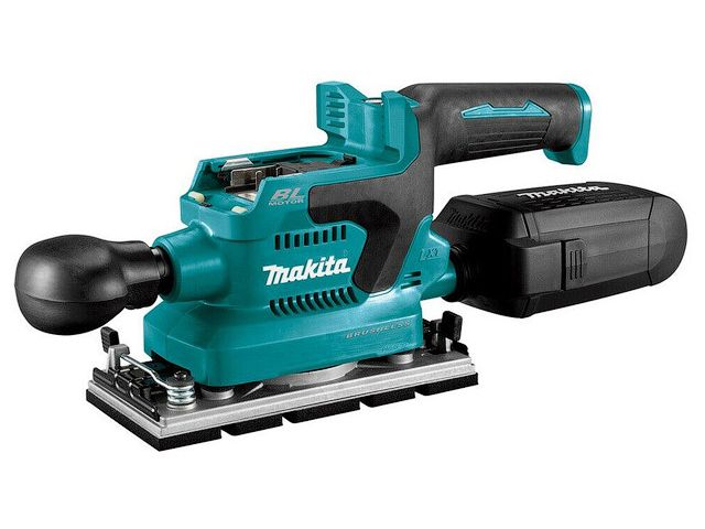 Вибрационная шлифмашина Makita DBO380Z  аккумуляторный  (18V / без АКБ и ЗУ / BL / Коробка)