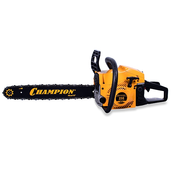 CHAMPION 256-18, Бензиновая цепная пила, 2,5 кВт, 18"/400 мм, 12500 об/мин - фото1