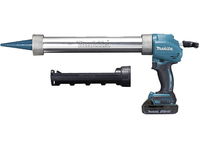 Makita DCG180RYE, Пистолет д\герметика, 18В, 2х1.5Ач Li-ion, 300\600мл, усилие 500кг, 0-28мм\сек, 2,3кг, чем, совм с 4Ач Li-ion - фото1 Makita DCG180RYE, Пистолет д\герметика, 18В, 2х1.5Ач Li-ion, 300\600мл, усилие 500кг, 0-28мм\сек, 2,3кг, чем, совм с 4Ач Li-ion - фото1