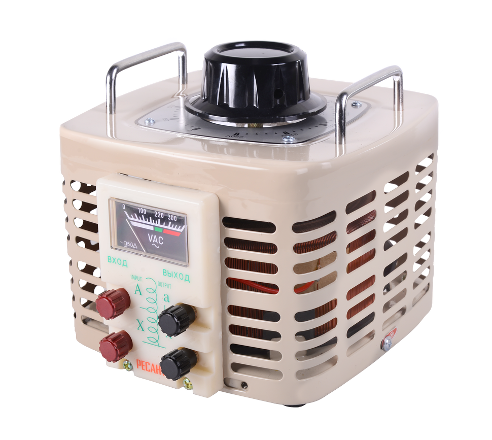 Автотрансформатор (ЛАТР)   Ресанта TDGC2-  3К    3kVA, арт  63/5/3 - фото1