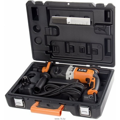 AEG KH 28 Super XE, Перфоратор 3-х режимный, SDS-plus, 1010 Вт, 3,1 Дж, кейс, набор буров (7 шт)  - фото2
