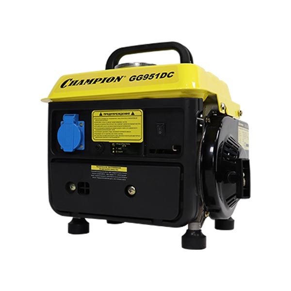 Champion GG951DC, Бензогенератор, 0,650,72 Квт - фото1