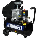 MIKKELI AC-241, Компрессор, 220В, 24 л, 1,5 кВт, на вых 235 лмин, 16 кг