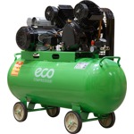ECO AE-1005-B1, Компрессор, 380 л/мин, 8 атм, ременной, масляный, ресив. 100 л, 220 В, 2.20 кВт