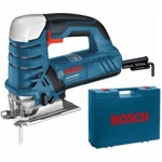 Bosch GST 25 M Professional (0.601.516.000), Электролобзик, 670 Вт, 24 мм, маятник, пилки, чемодан