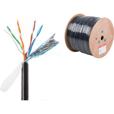    F/UTP Cat5E 4224AWG (0.51) 305, , . (PE)  ()