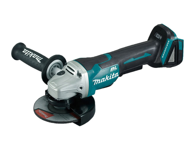 Makita DGA508Z, Углошлифмашина аккумуляторная бесщеточная, 18В , 125 мм, пл пуск, без рег оборотов, без АКБ и ЗУ Makita DGA508Z, Углошлифмашина аккумуляторная бесщеточная, 18В , 125 мм, пл пуск, без рег оборотов, без АКБ и ЗУ