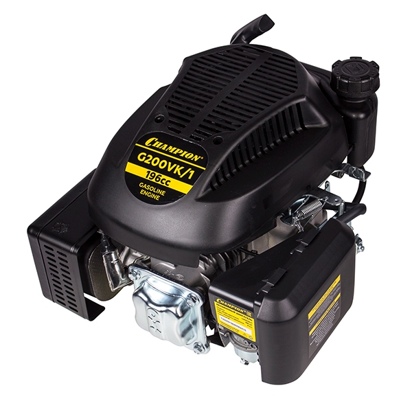 CHAMPION G200VK/1, Двигатель 6,0л.с./4,4кВт.196см.куб, диаметр 22,2мм, шпон. - фото1