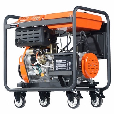 Генератор Aurora ADE 6500D (мах 5,5кВт эл.ст. 220В) ДИЗЕЛЬ - фото2