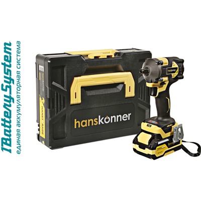 HCD20420BLC Гайковерт Hanskonner HCD20420BLC