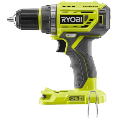 RYOBI R18DD7-0  , Аккумуляторная дрель-шурупов.,18 В, бесщеточный, 60 Нм; 0-500/0-1800 об/мин, 1,2 кг, без АКБ И ЗУ - фото2