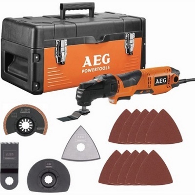 AEG OMNI 300 KIT5, Многофункциональный инструмент, 300 Вт, LED подсветка, Кейс, арт 24345 - фото1