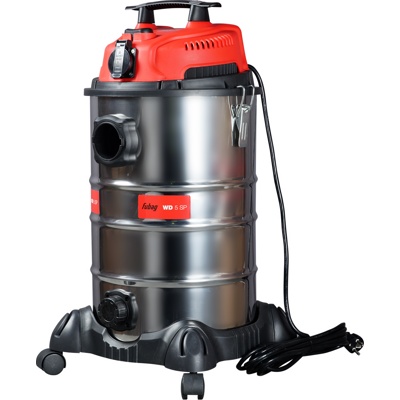 FUBAG WD 5SP, Пылесос строительный сух и влажн уборки, 1400 Вт, 30 л, розетка - фото1 FUBAG WD 5SP, Пылесос строительный сух и влажн уборки, 1400 Вт, 30 л, розетка - фото1