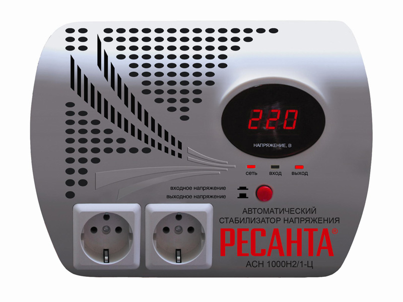Стабилизатор Ресанта АСН-1000Н2/1-Ц