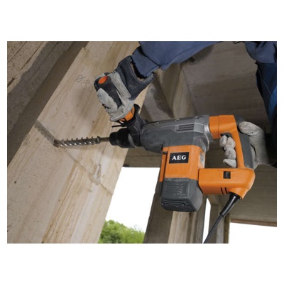 AEG KH 5 E, Перфоратор двухрежимный, 1200 Вт, SDS-Max, 13 Дж, 6,6 кг, кейс, арт 17051, детектор Laserliner - фото2 AEG KH 5 E, Перфоратор двухрежимный, 1200 Вт, SDS-Max, 13 Дж, 6,6 кг, кейс, арт 17051, детектор Laserliner - фото2