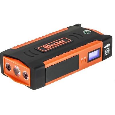 WESTER Zeus 600, Устройство пусковое м/ф, 16000mAh, ток пуск./пик.: 300А/600А,пусковой power bank - фото1