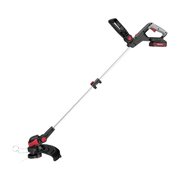 PIT PTR20H-300A/1, Триммер аккум. P.I.T. PTR20H-300A/1 (20В, O300мм, леска 1,6мм*5,3м, 1акб, ЗУ, телескоп, колеса)