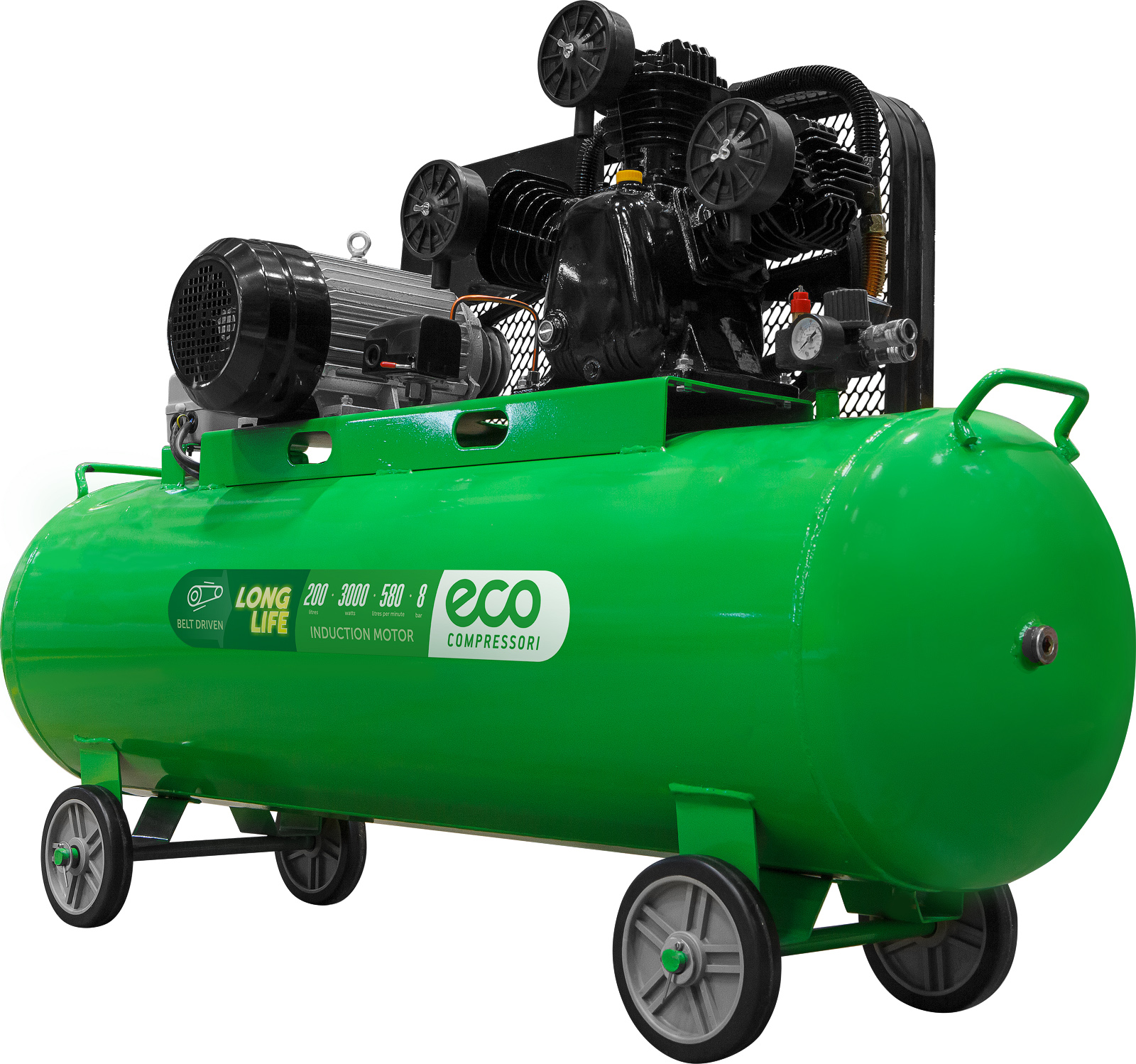 Компрессор ECO AE-2005-2 ременной - фото1 Компрессор ECO AE-2005-2 ременной - фото1