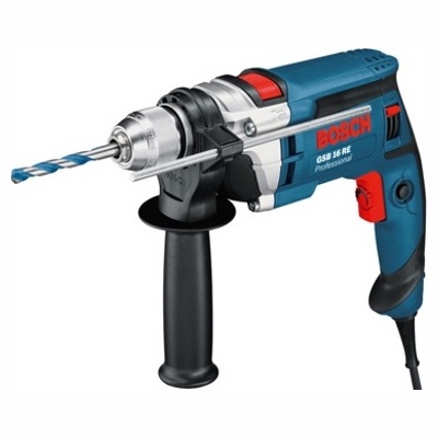 Bosch GSB 16 RE Professional (0.601.14E.500), Электродрель ударного действия, 750 Вт, БЗП чемодан - фото2 Bosch GSB 16 RE Professional (0.601.14E.500), Электродрель ударного действия, 750 Вт, БЗП чемодан - фото2