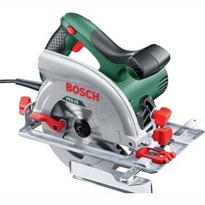 Bosch PKS 55 0.603.500.020, Циркулярная пила, 1200 Вт, 160 мм, 5300 об/мин, 3,9 кг - фото1 Bosch PKS 55 0.603.500.020, Циркулярная пила, 1200 Вт, 160 мм, 5300 об/мин, 3,9 кг - фото1