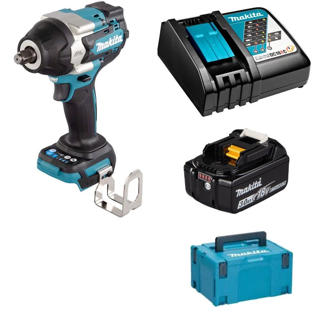 Аккум. ударный гайковерт MAKITA DTW700RF1J в кейсе