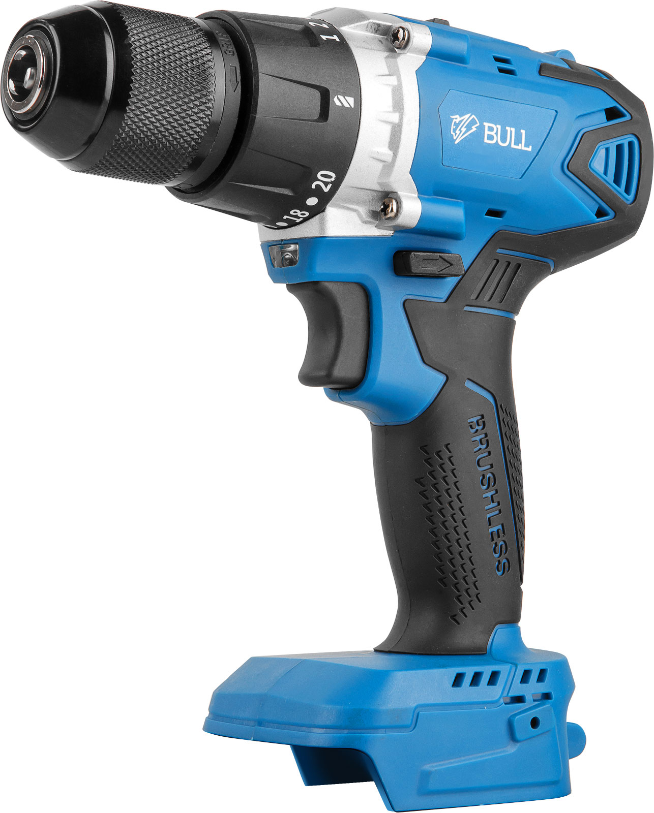 Аккум. дрель-шуруповерт BULL SR 1802 в кор. XLTpro SOLO БЕСЩЕТ., 18 В, 80 Н*м, БЗП(мет.) 13 мм