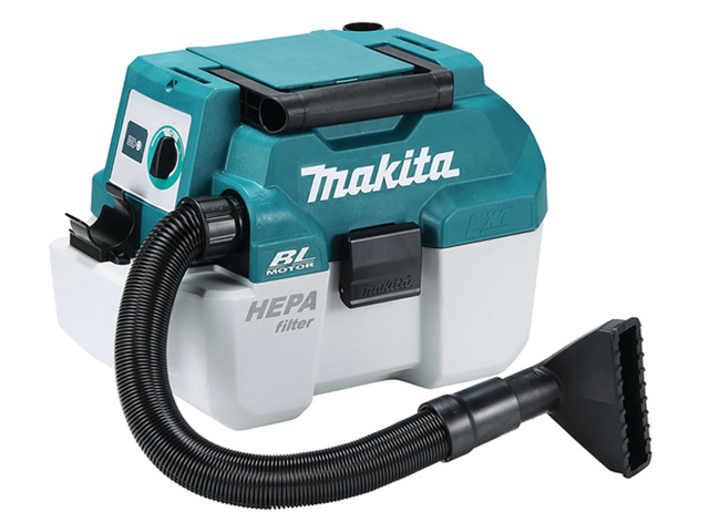 Makita DVC750LZ, Пылесос аккумуляторный,18В Li-ion, BL-мотор, 7.5л, 4.2кг, сух/влаж., без АКБ и ЗУ - фото1