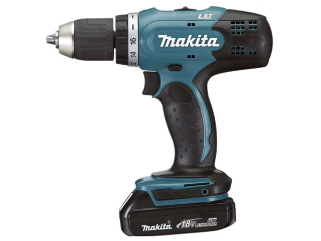 Makita DDF453SYX5, Дрель-шуруповерт аккумуляторная, 18В/1,5 Ач Li-ion, 27/42 Нм, 1 АКБ, коробка - фото1 Makita DDF453SYX5, Дрель-шуруповерт аккумуляторная, 18В/1,5 Ач Li-ion, 27/42 Нм, 1 АКБ, коробка - фото1