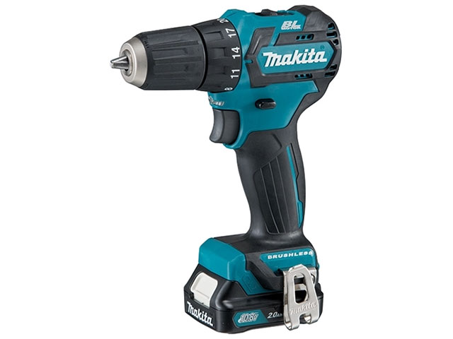 Makita DF332DWAE,  Шуруповерт аккумуляторный, BL motor, 2 а/ч