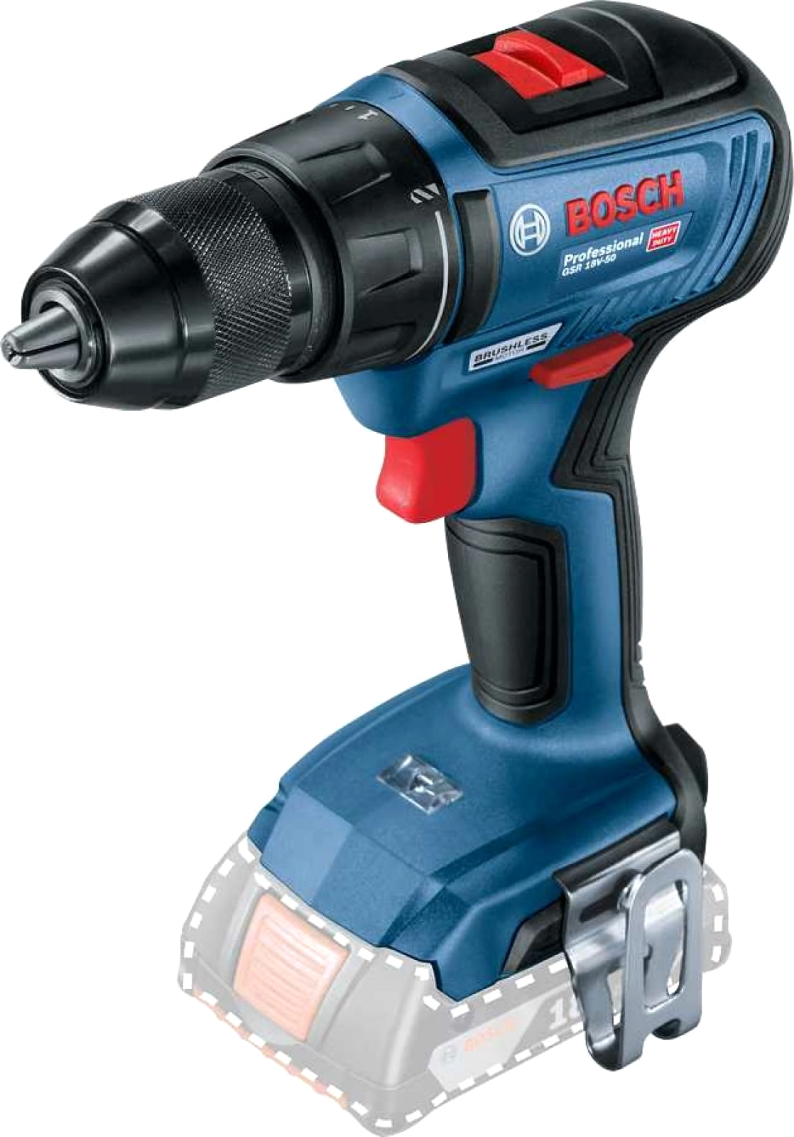 Bosch GSR 18V-50  (0.601.9H5.006), Акк.шуруповерты Li-Ion 18 В, без акб и зу