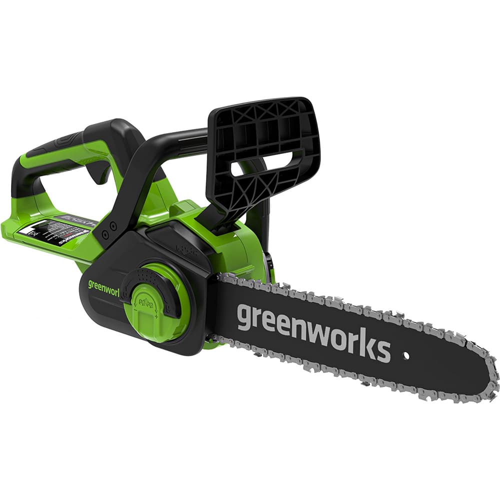 Greenworks G24CS25K4 (2007707UB), Цепная пила аккумуляторная Арт. 2007707UB, 24V, 25см, c АКБ 4Ач и ЗУ